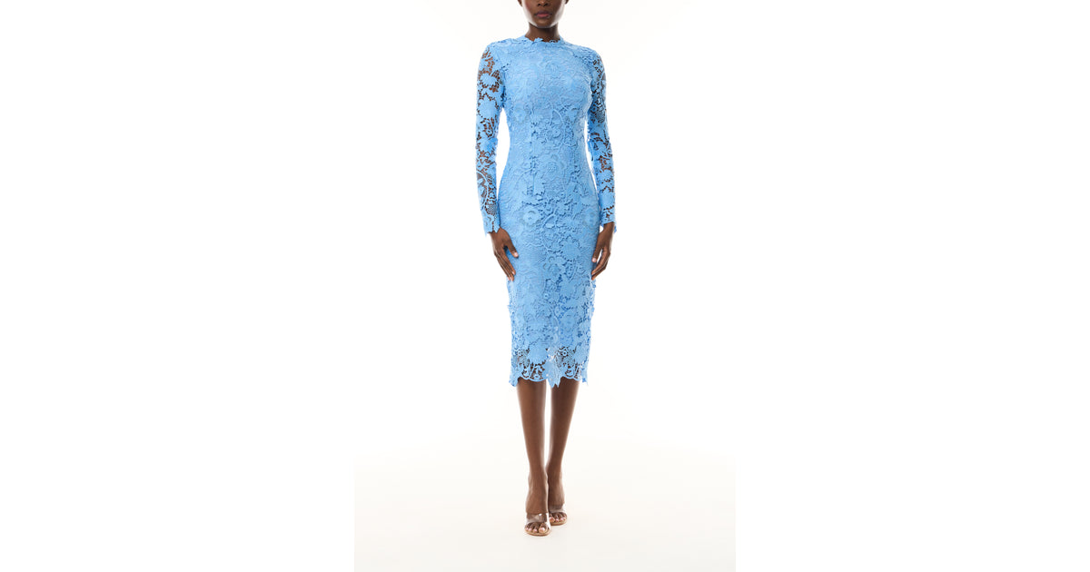 Bluebelle Lace Long Sleeve Dress 10 / Bluebelle Multi