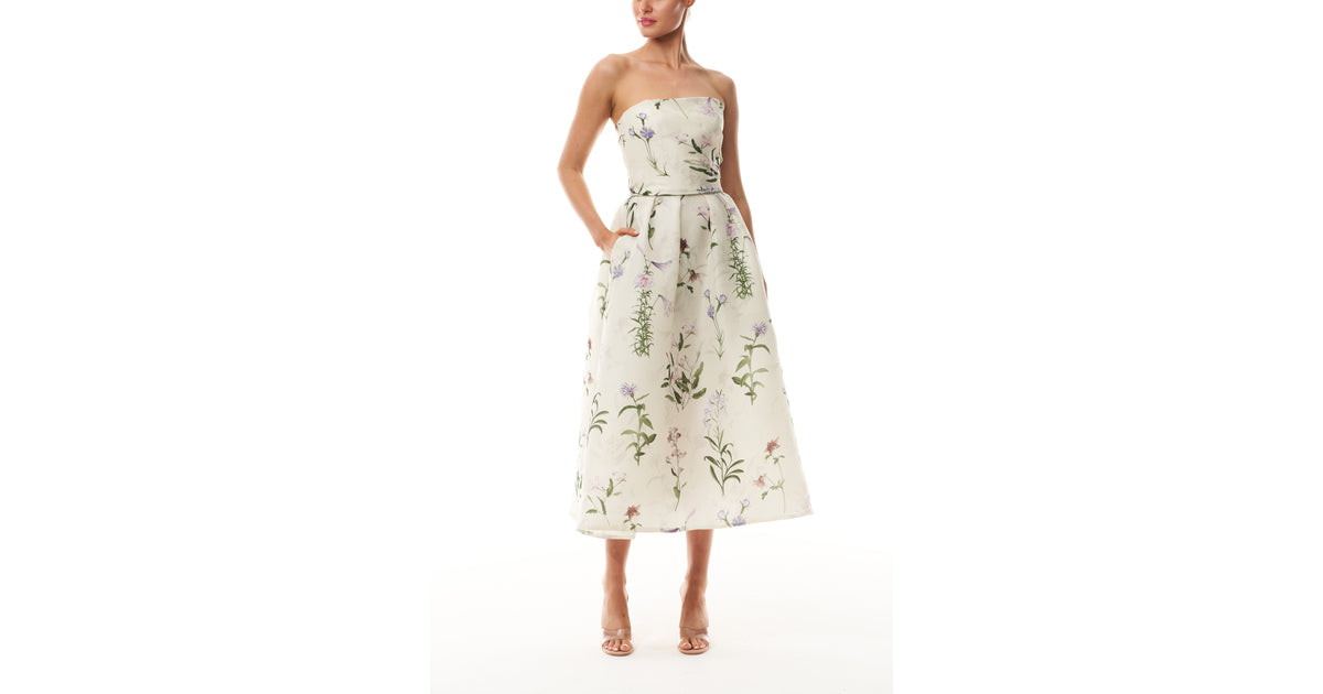 Floral Printed Tea Dress 2 / Floral Multi