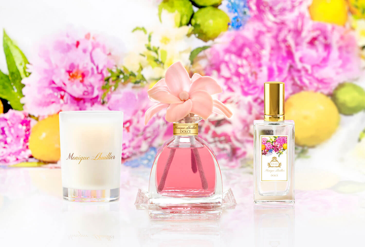 Monique Lhuillier home fragrances in Dolce