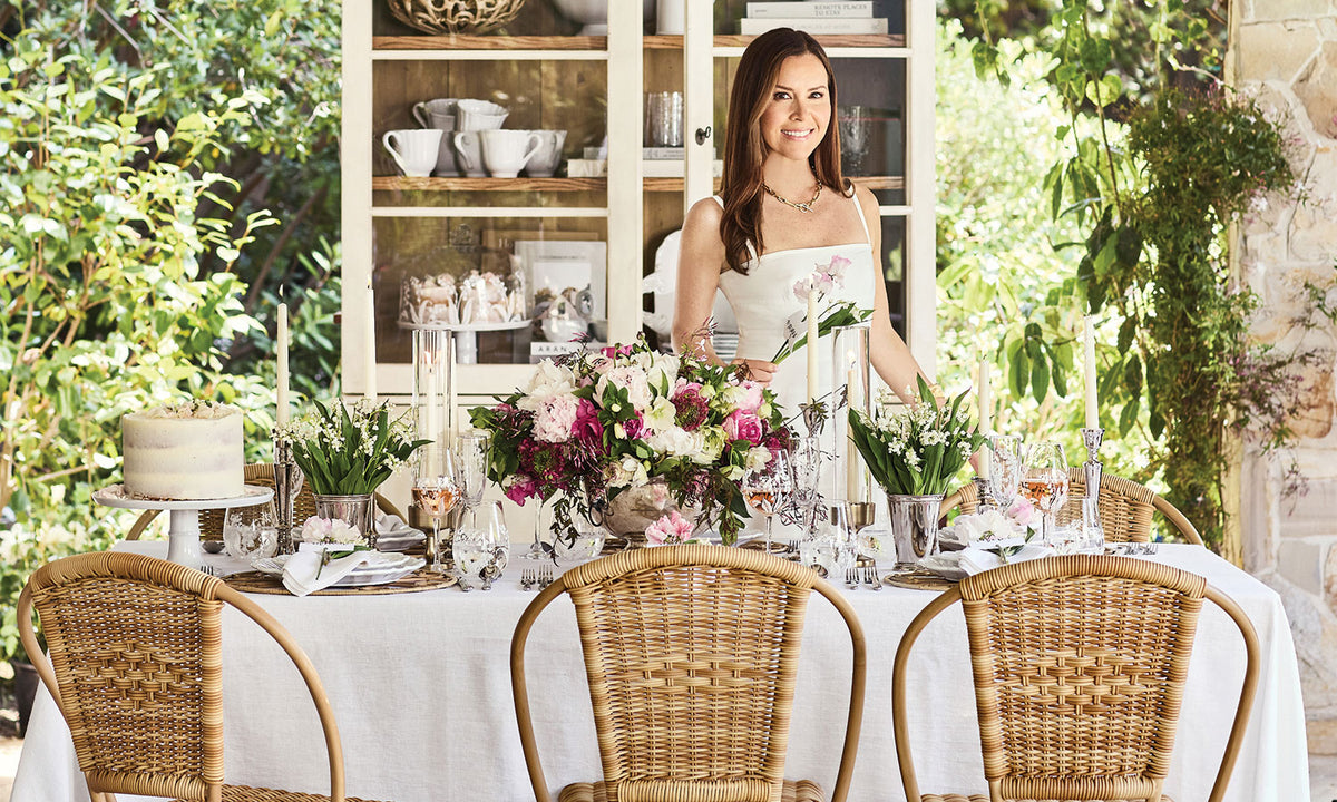 Monique Lhuillier x Pottery Barn Collaboration