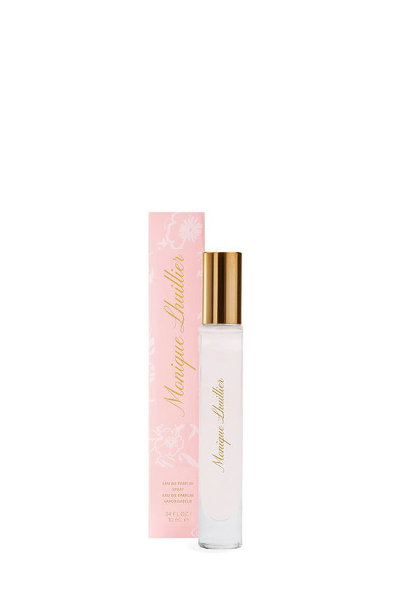 Monique Lhuillier Eau de Parfum 10 ml bottle with case.