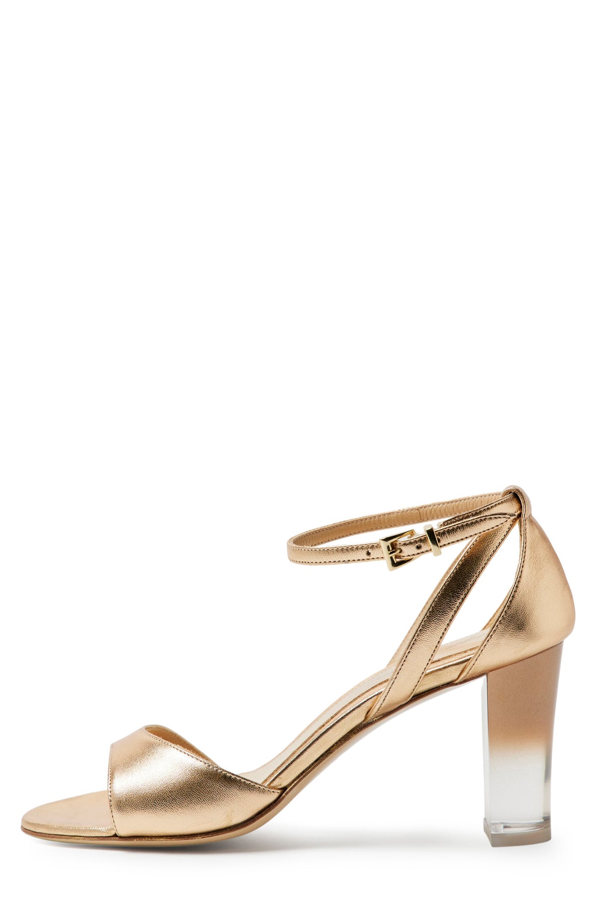 Haven Gold Leather Sandal
