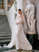 Cipriani Gown & Gloves