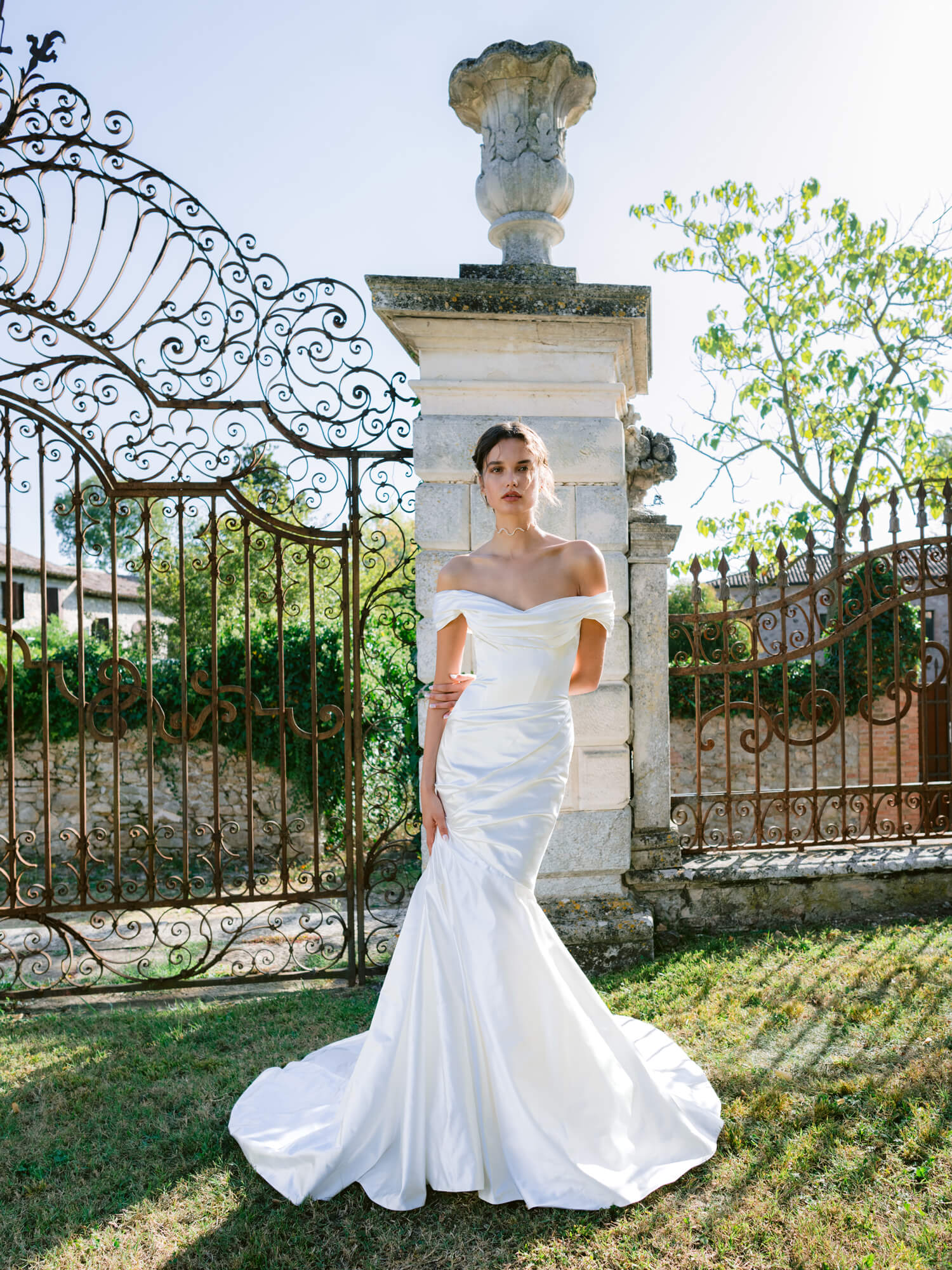 Allure Satin Wedding Dress