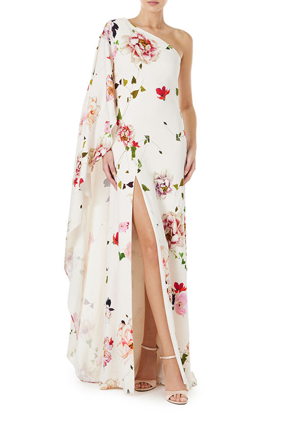 Monique lhuillier clearance multi floral gown