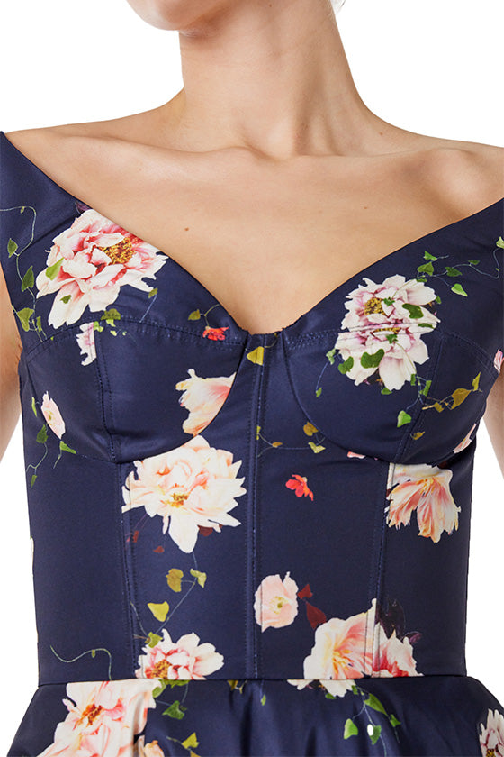 Chi chi hotsell navy floral dress