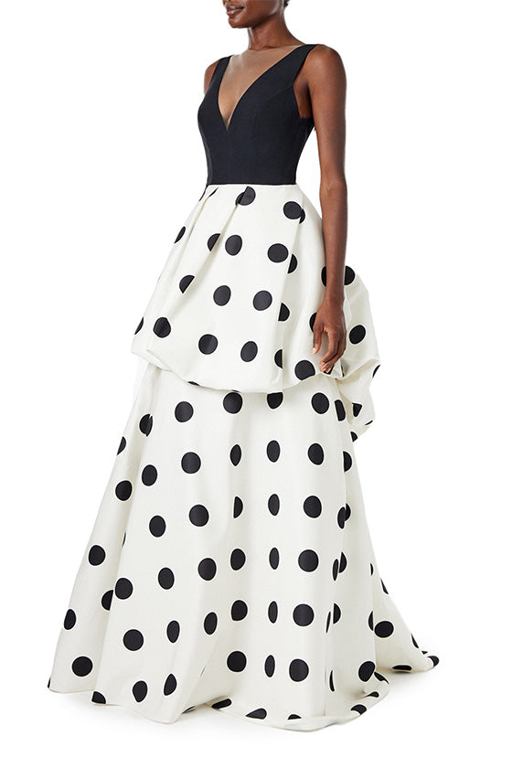 Polka Dot Ball Gowns