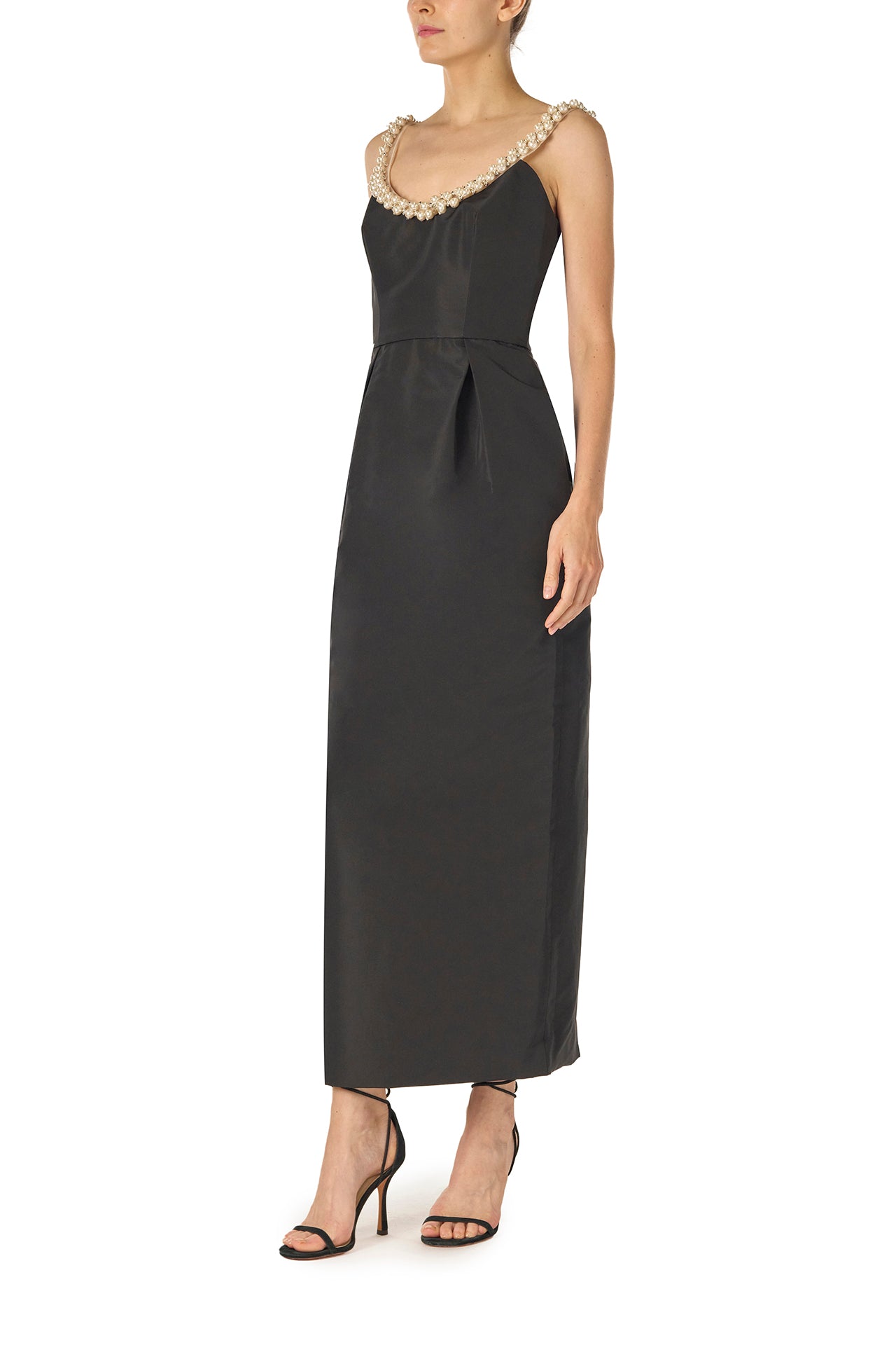 Pearl Embroidered Cocktail Dress Monique Lhuillier Pearl Embroidered Cocktail Dress Monique Lhuillier