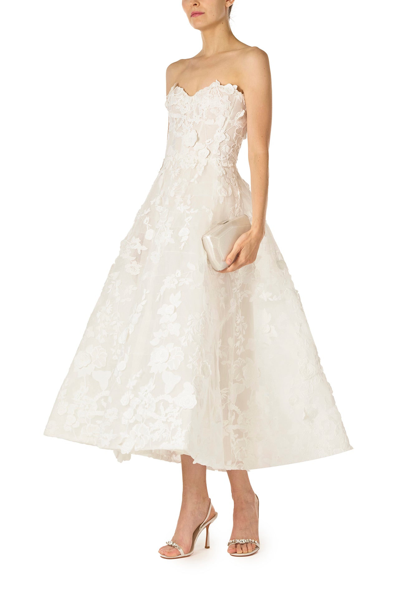 Ml monique lhuillier ariadne lace dress hotsell