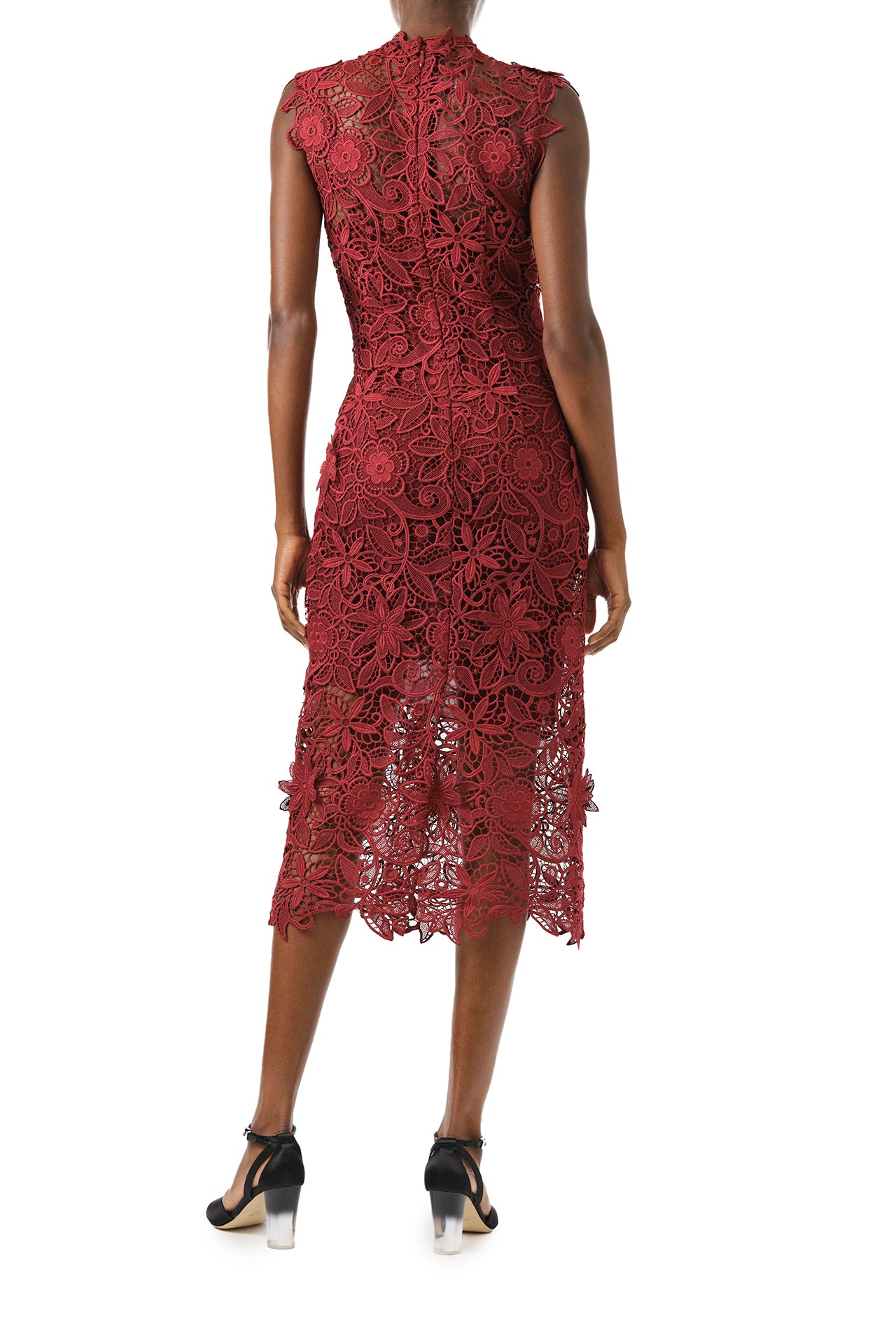 lace dress open back Analuisa Lace Dress – Retrofete