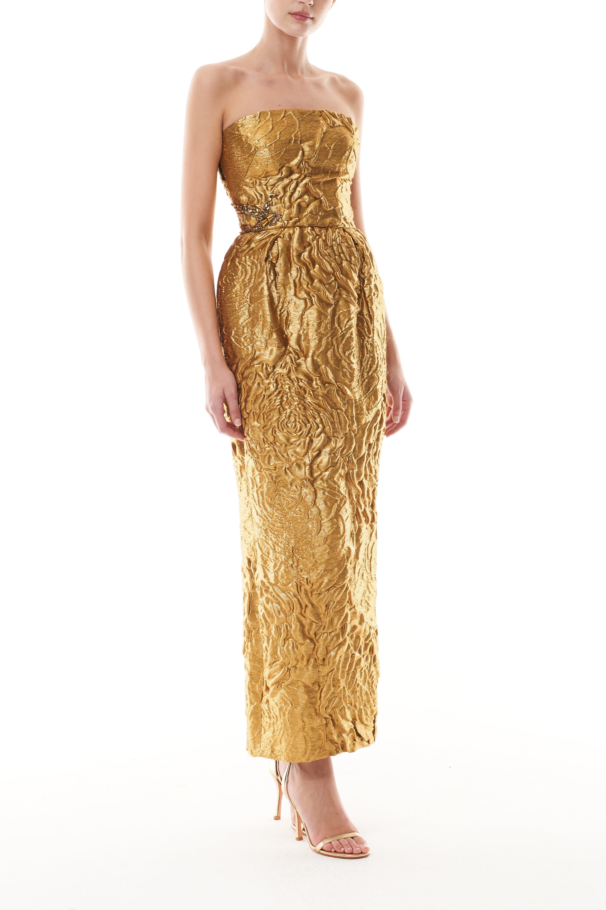 Strapless Cocktail Dress Monique Lhuillier Strapless Cocktail Dress Monique Lhuillier