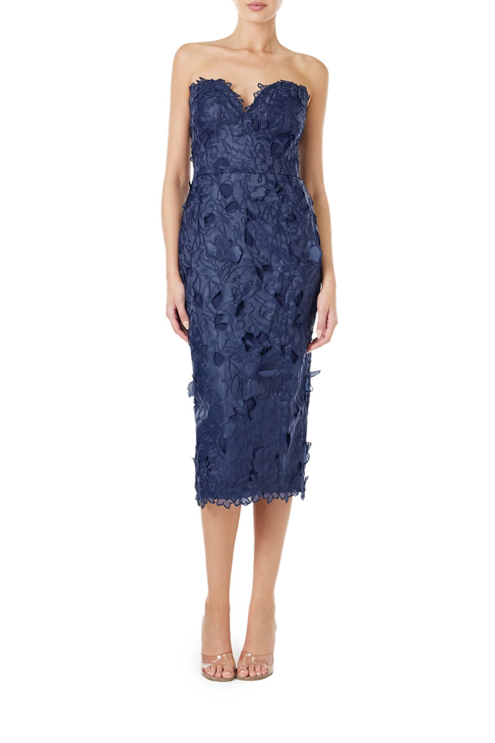 Ml monique lhuillier outlet yolande lace dress