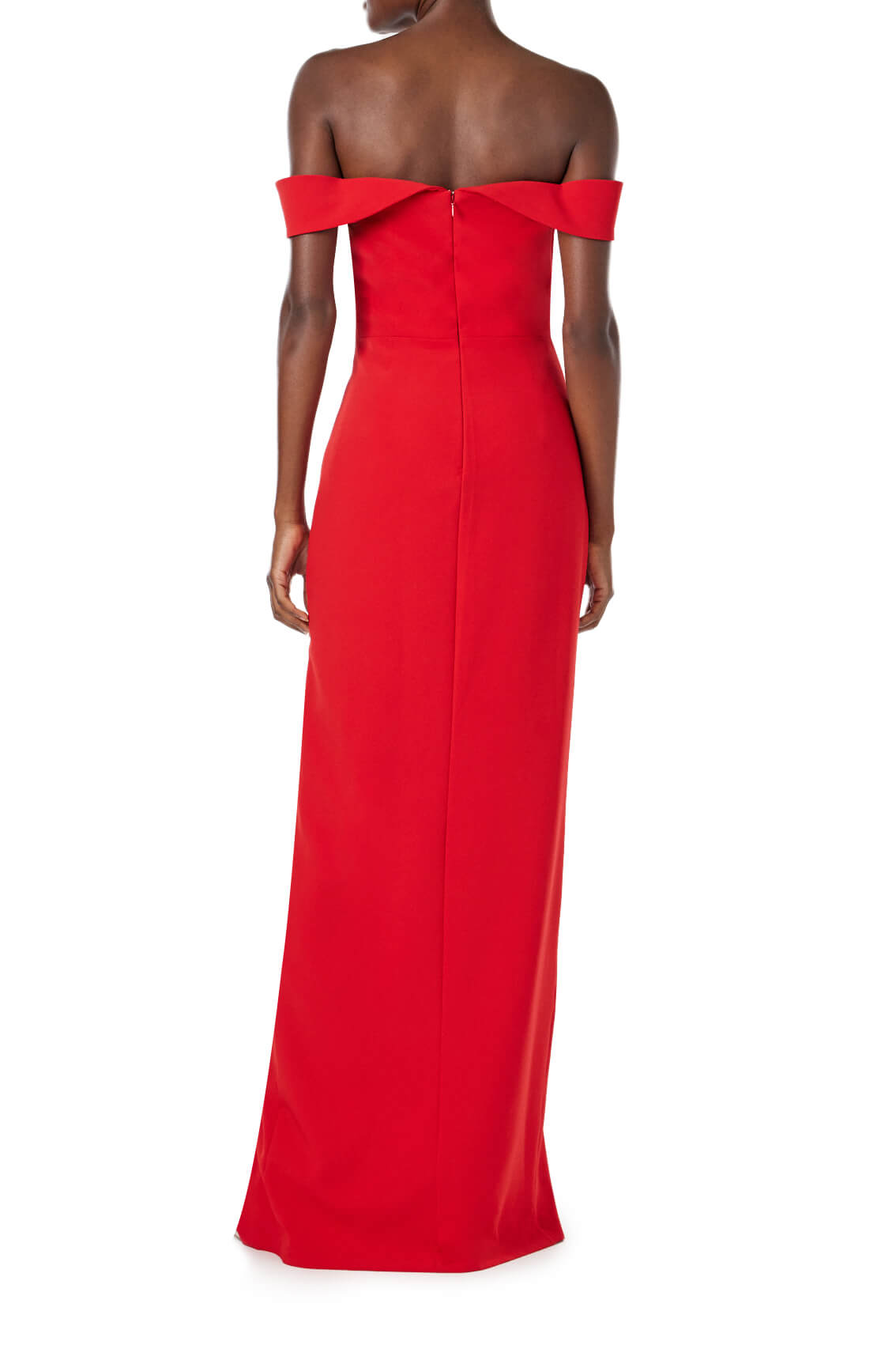 Ml monique lhuillier clearance red floral lace gown