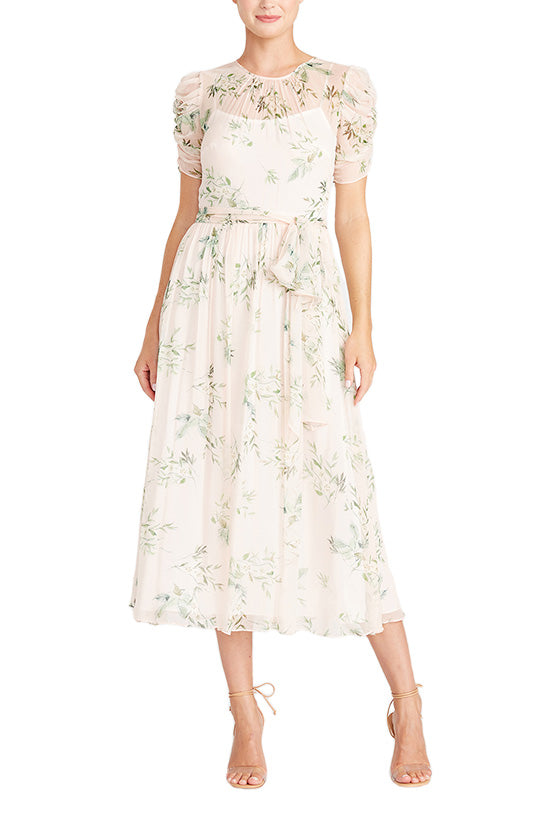Short Sleeve Midi Dress