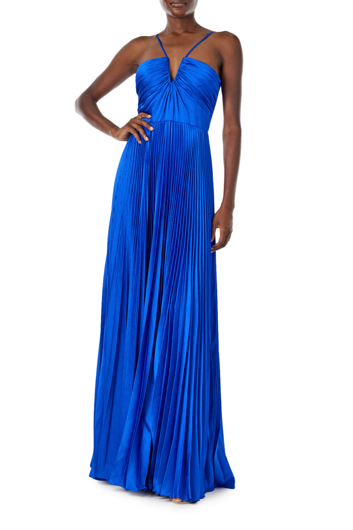 Ml monique lhuillier discount dress blue day