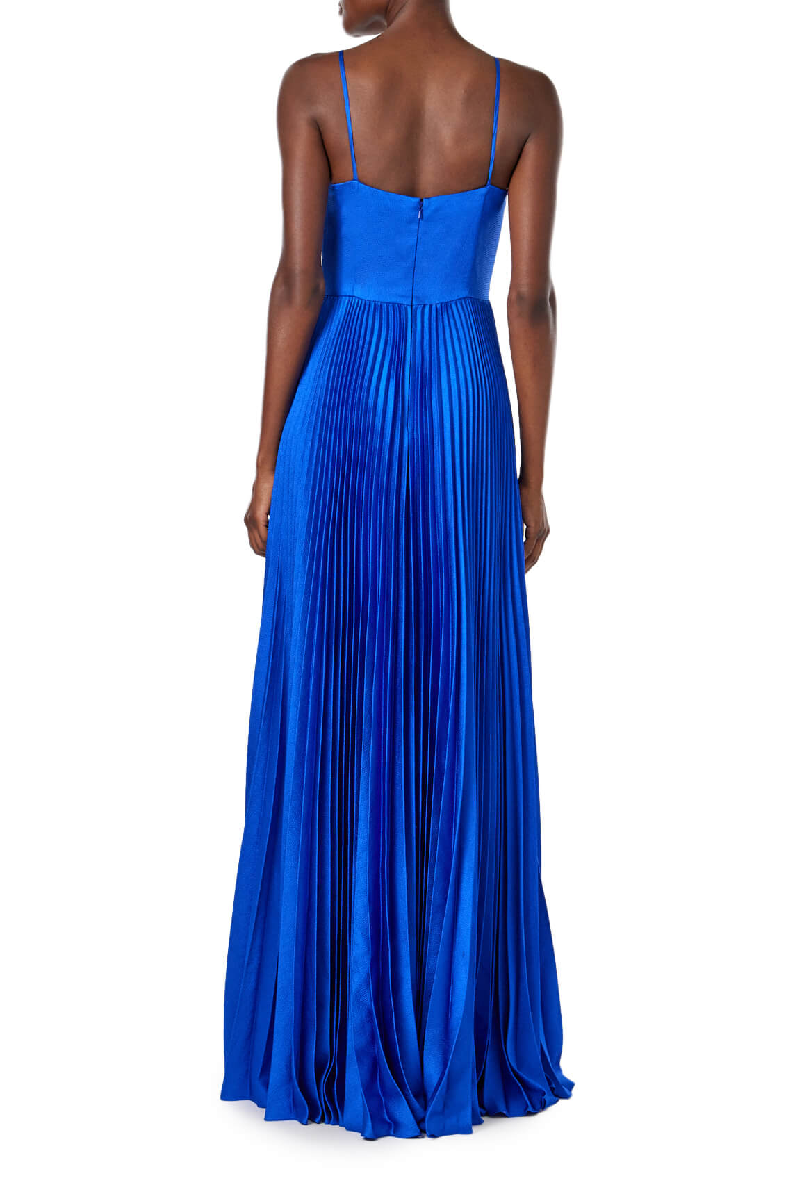 Monique lhuillier discount blue evening dress