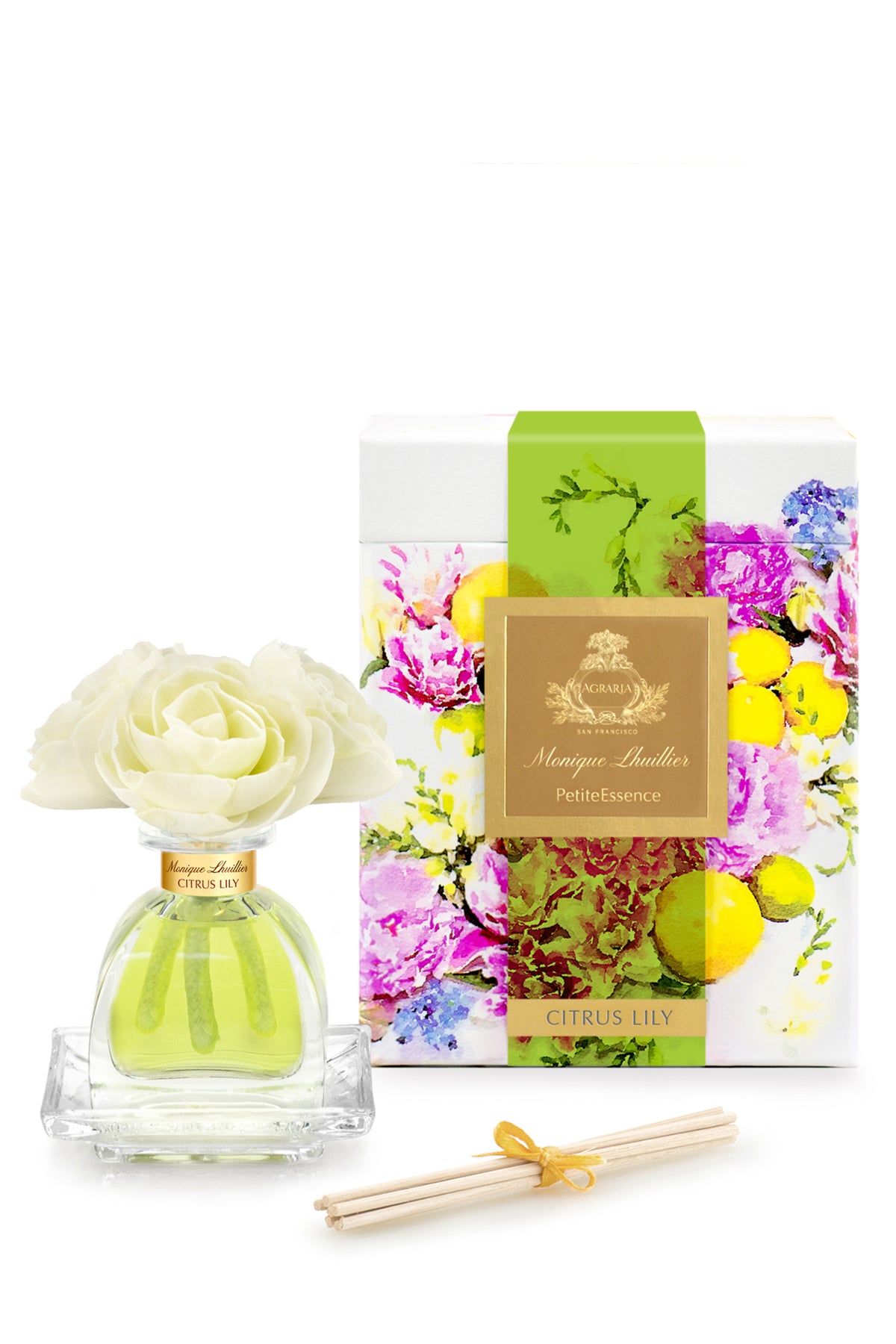 Monique Lhuillier Citrus Lily Petite Essence Home Fragrance 