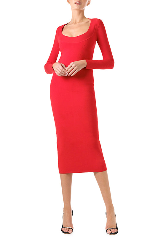 Monique lhuillier scarlet dress hotsell