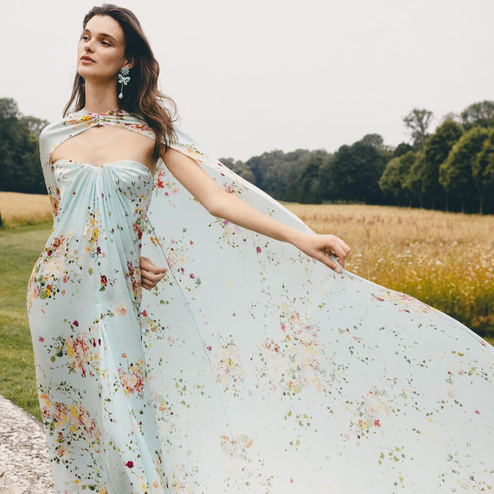 Maroon Floral Print Off Shoulder Flared Dress – Trendy Divva