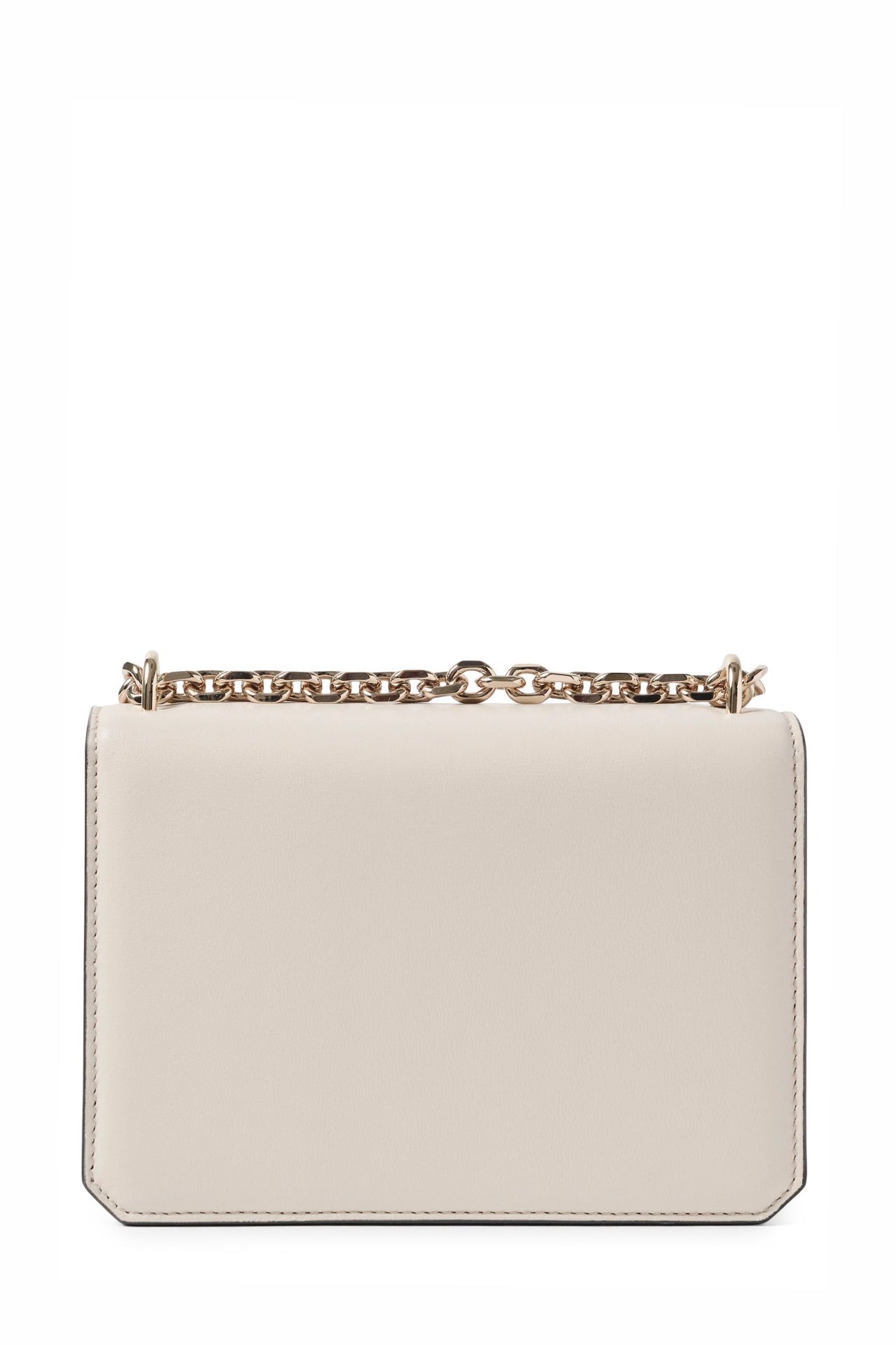 Cream leather shoulder bag best sale