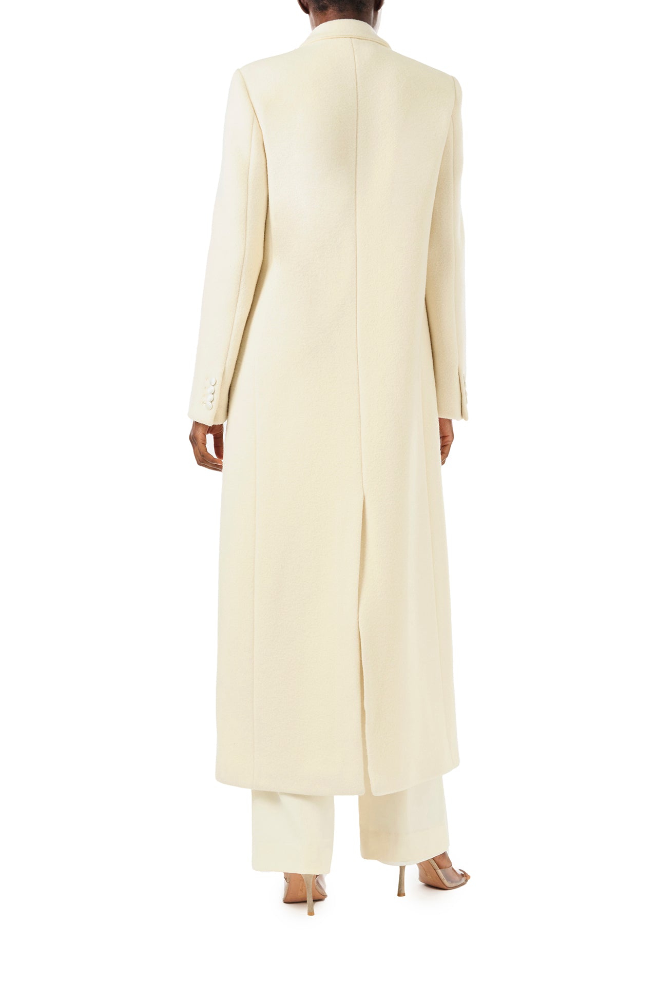 Long Creme Wool Coat 6 / Creme Long Creme Wool Coat 6 / Creme