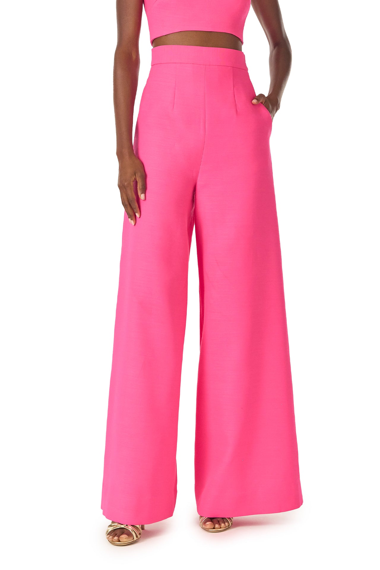 Hibiscus Palazzo Trouser – Monique Lhuillier