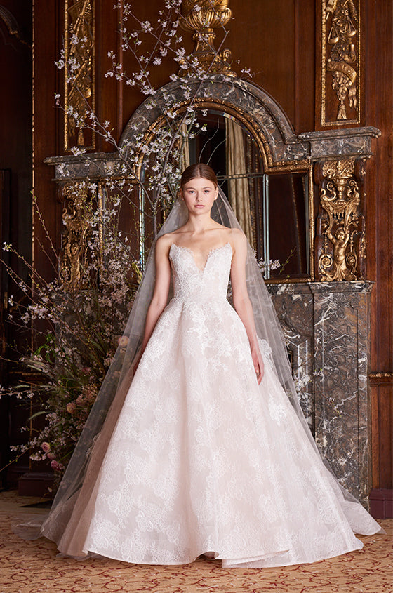 Monique lhuillier 2015 discount natalia wedding gown