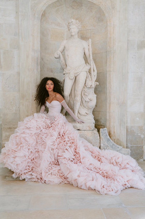 Monique lhuillier 2025 pink gown