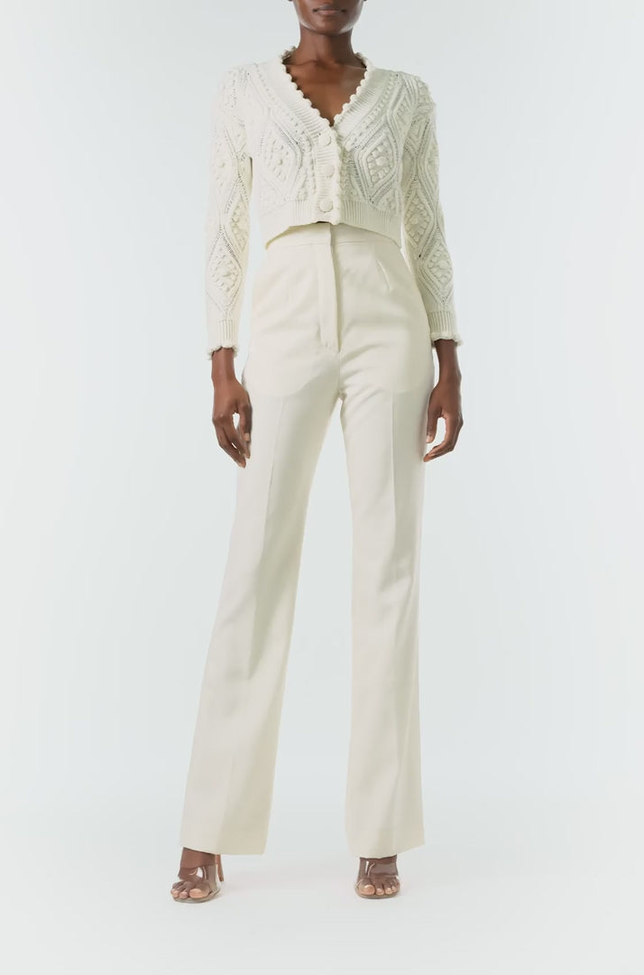 Cable Knit Cardigan – Monique Lhuillier Cable Knit Cardigan – Monique Lhuillier