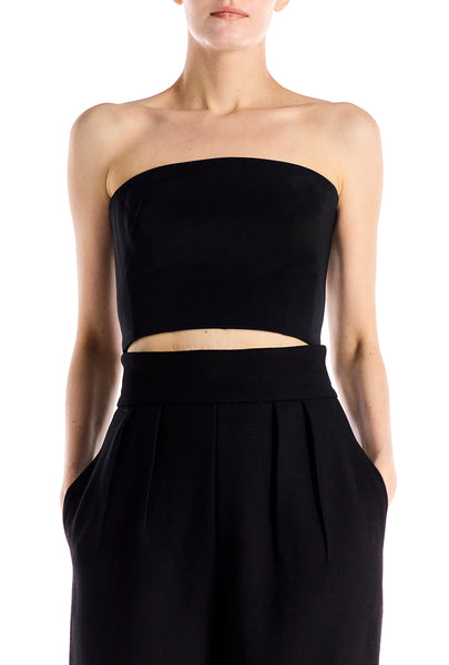 ZARA Corsetry Tulle Corset Top Black Size M - $33 - From Sierra