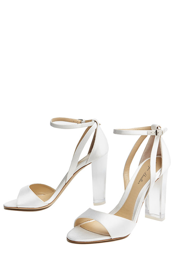 Ava Satin Sandal – Monique Lhuillier