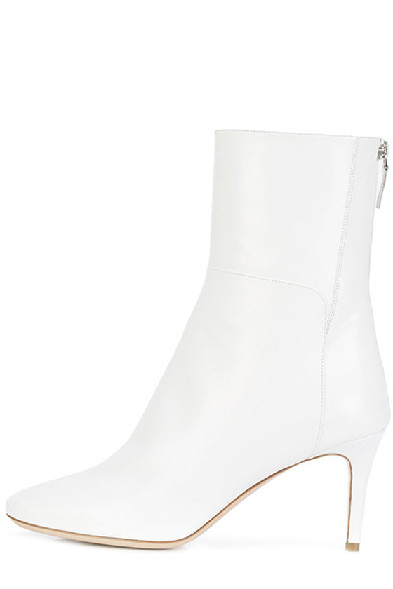 Monique Lhuillier Ivory Paloma Leather Boot