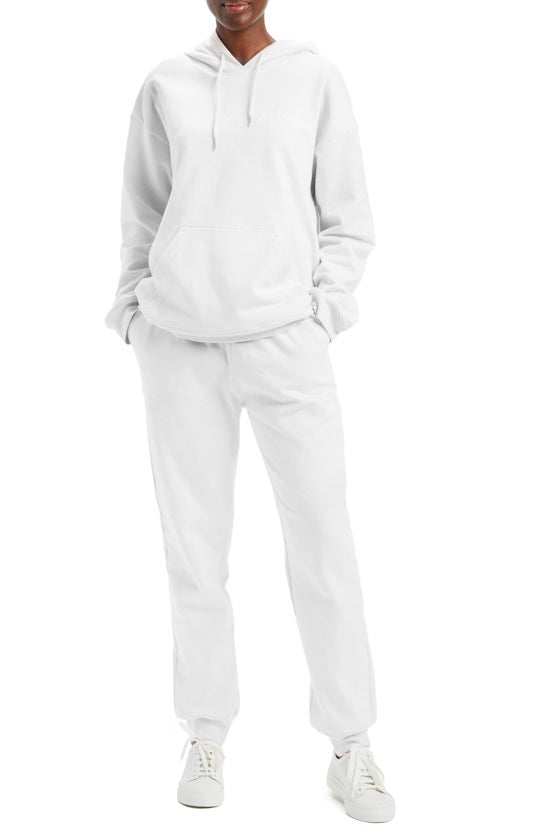 White jogging outlet suit