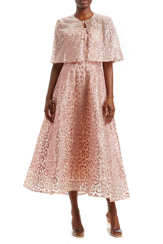 Leopard Glitter Tulle Dress