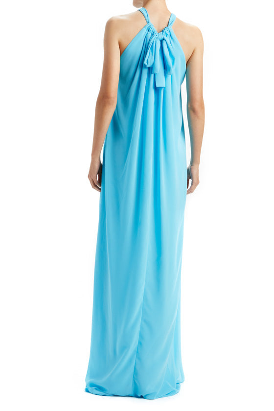 Capri Blue Sleeveless Tent Dress