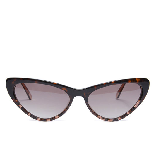 Naomi Tortoise Cat Eye Sunglasses - Front View