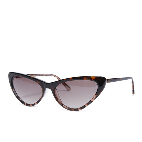 Naomi Tortoise Cat Eye Sunglasses - Side View
