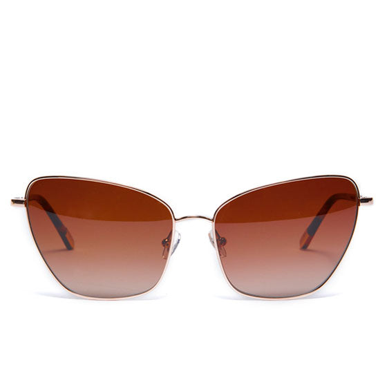 Sienna Rose Gold Sunglasses - Front View