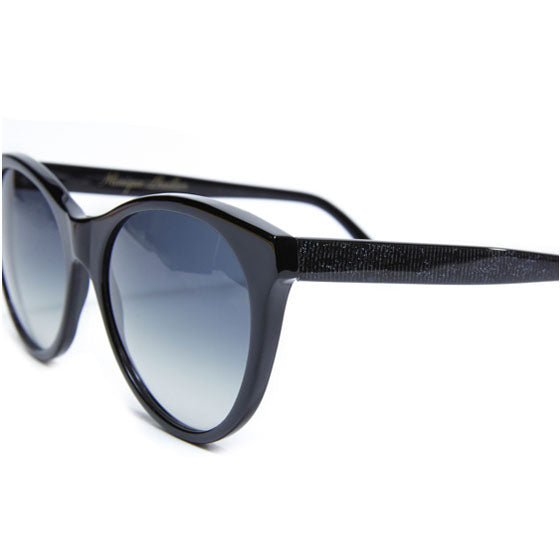 Talitha Black Sunglasses - Side View