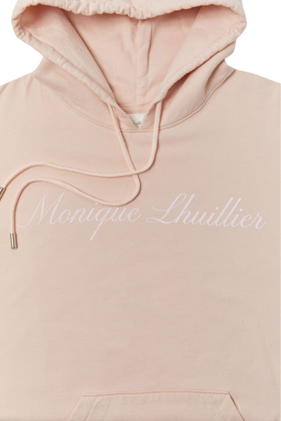 Pink hoodie h and m hot sale